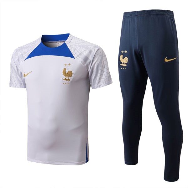 Camiseta Francia Conjunto Completo 2022 2023 Blanco